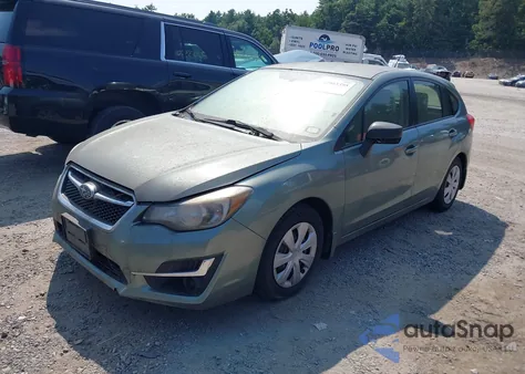 2016 Subaru Impreza 2.0I z USA, uszkodzony, nr VIN JF1GPAA64GH275472